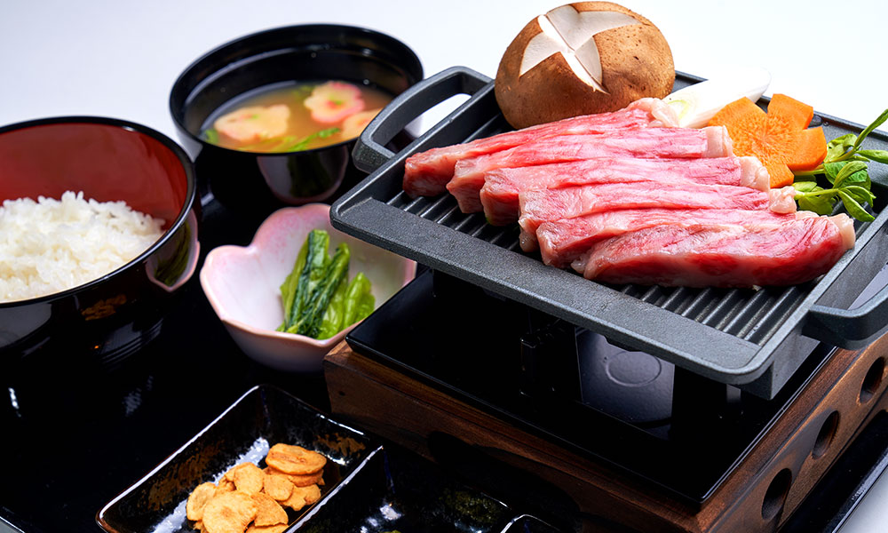 神戸牛サーロインステーキ御膳 Kobe Beef Sirloin Steak Set 神戸牛西冷牛排套餐 고베규 서로인 스테이크 세트