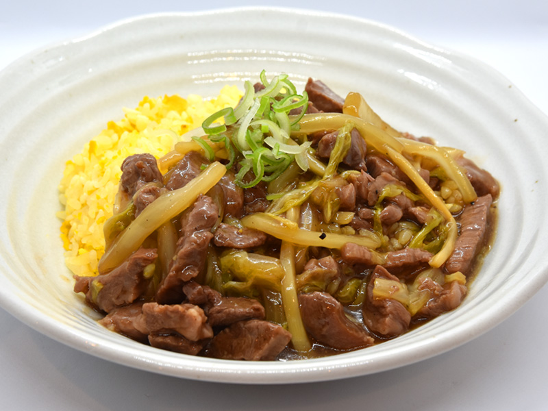 飛騨牛のあんかけ炒飯