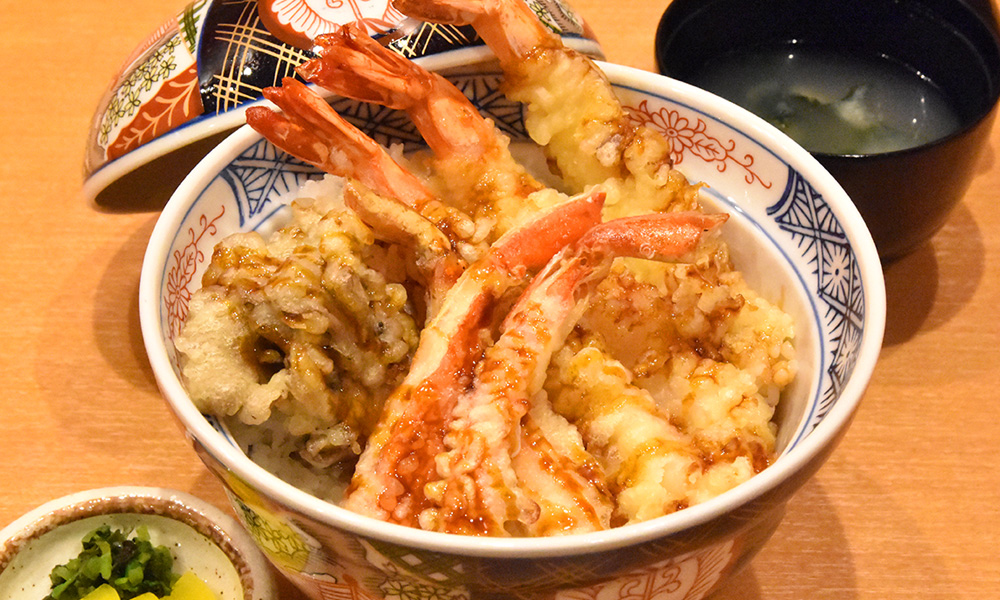 えびかに天丼 Shrimp & Crab Tendon 蝦雪蟹天婦羅蓋飯 새우 게 덴동